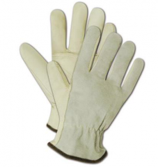 Welding/Driver All Leather Gloves with Palm Patch / Pair