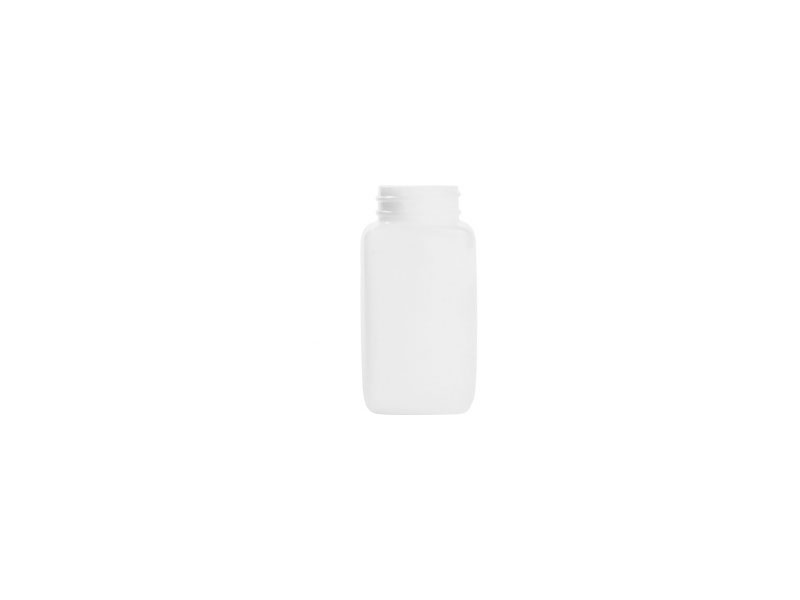 White Plastic Sampler Bottle 4 oz