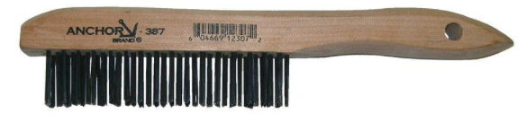 Carbon Steel Shoe Brush / Box